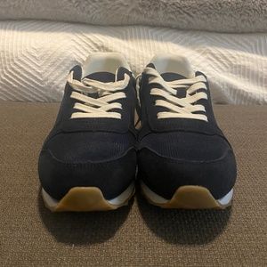 J.Crew City Sneakers, Navy combo, size 6